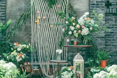 农村结婚院子布置图片